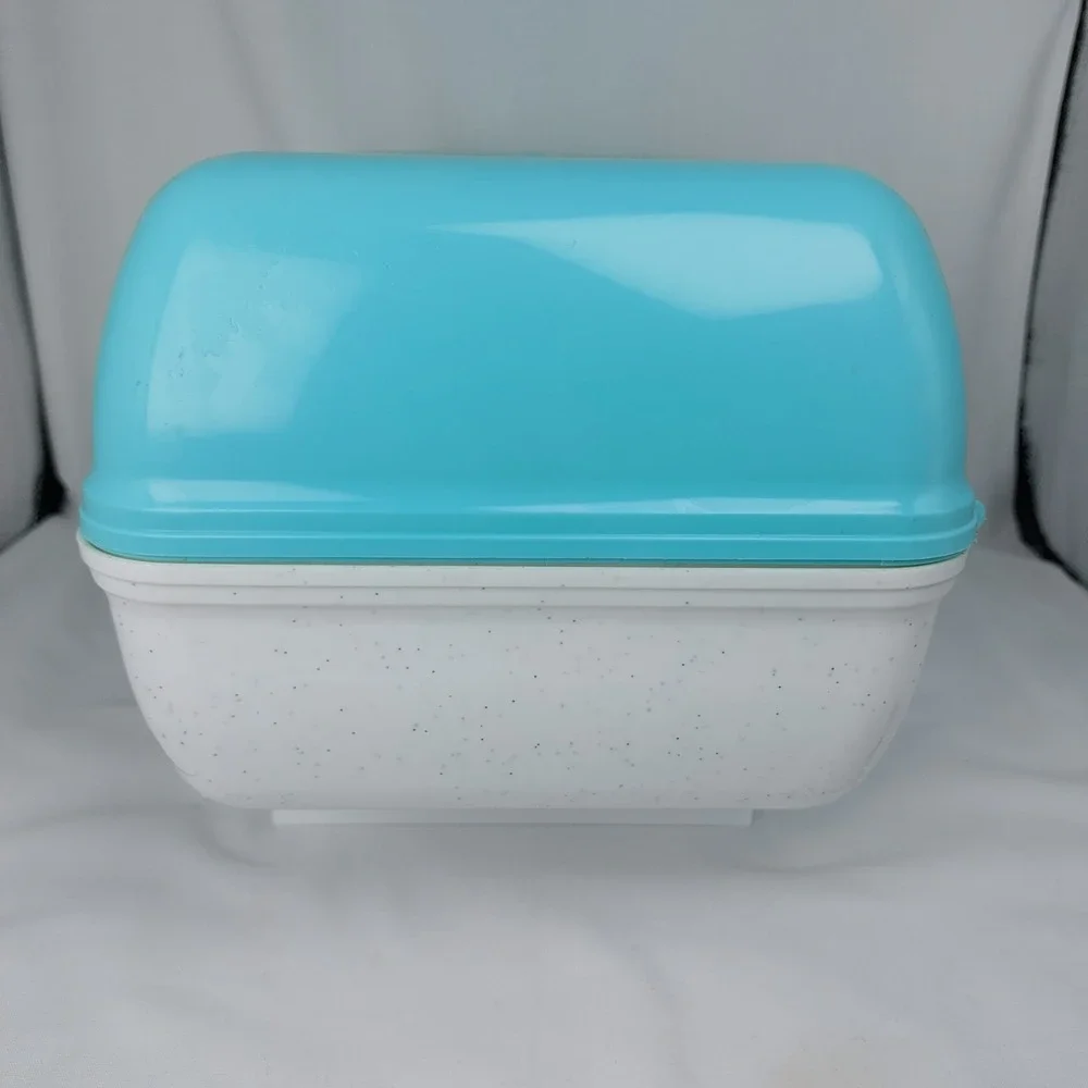 Ulta Beauty Caboodles Make Up Organizer Mint Green Sparkle White Mirror No‎ Tray